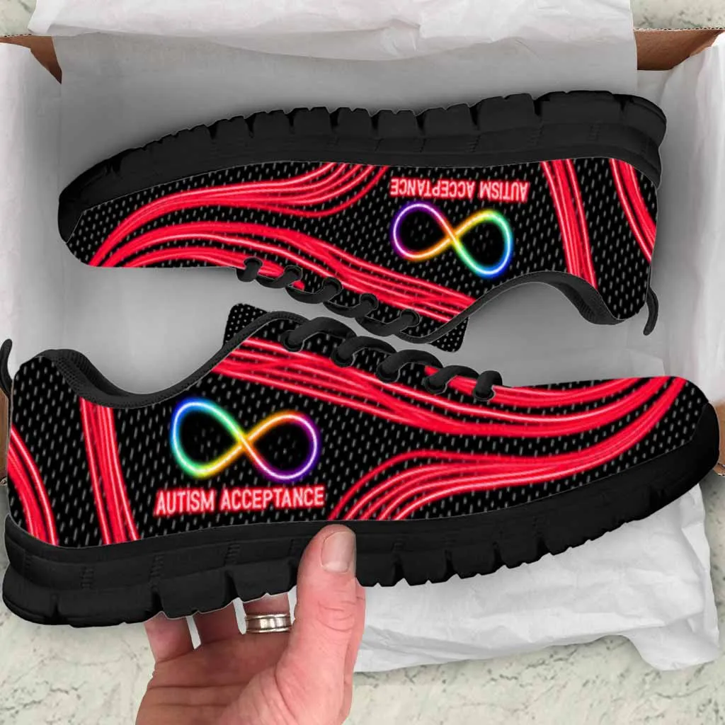 Autism Acceptance Infinity Autism Awareness Shoes Men/Women Running Sneaker Shoes Autism Awareness Gift Idea HT