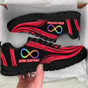 Autism Acceptance Infinity Autism Awareness Shoes Men/Women Running Sneaker Shoes Autism Awareness Gift Idea HT