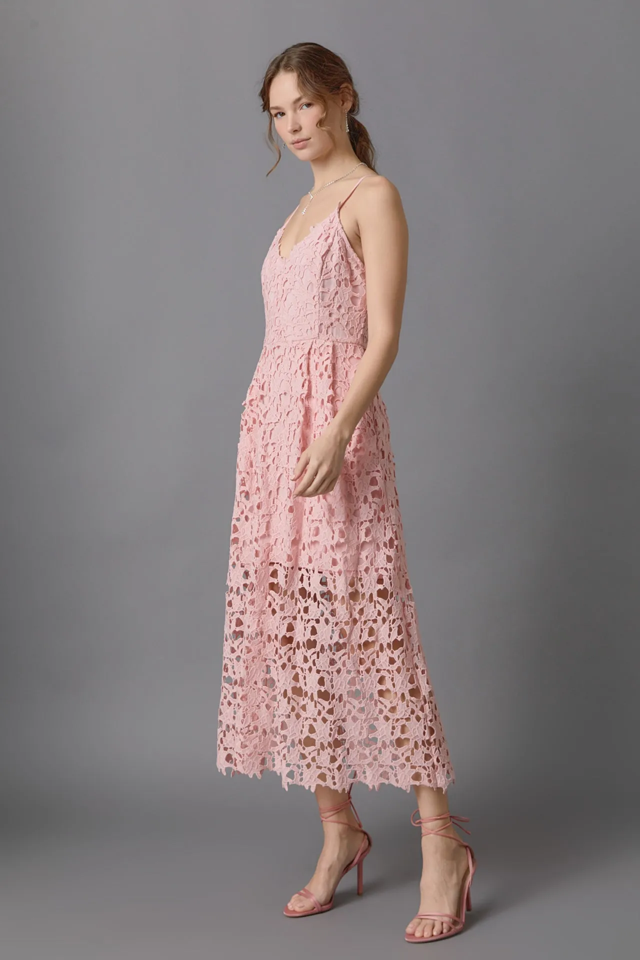 Lace Midi Dress