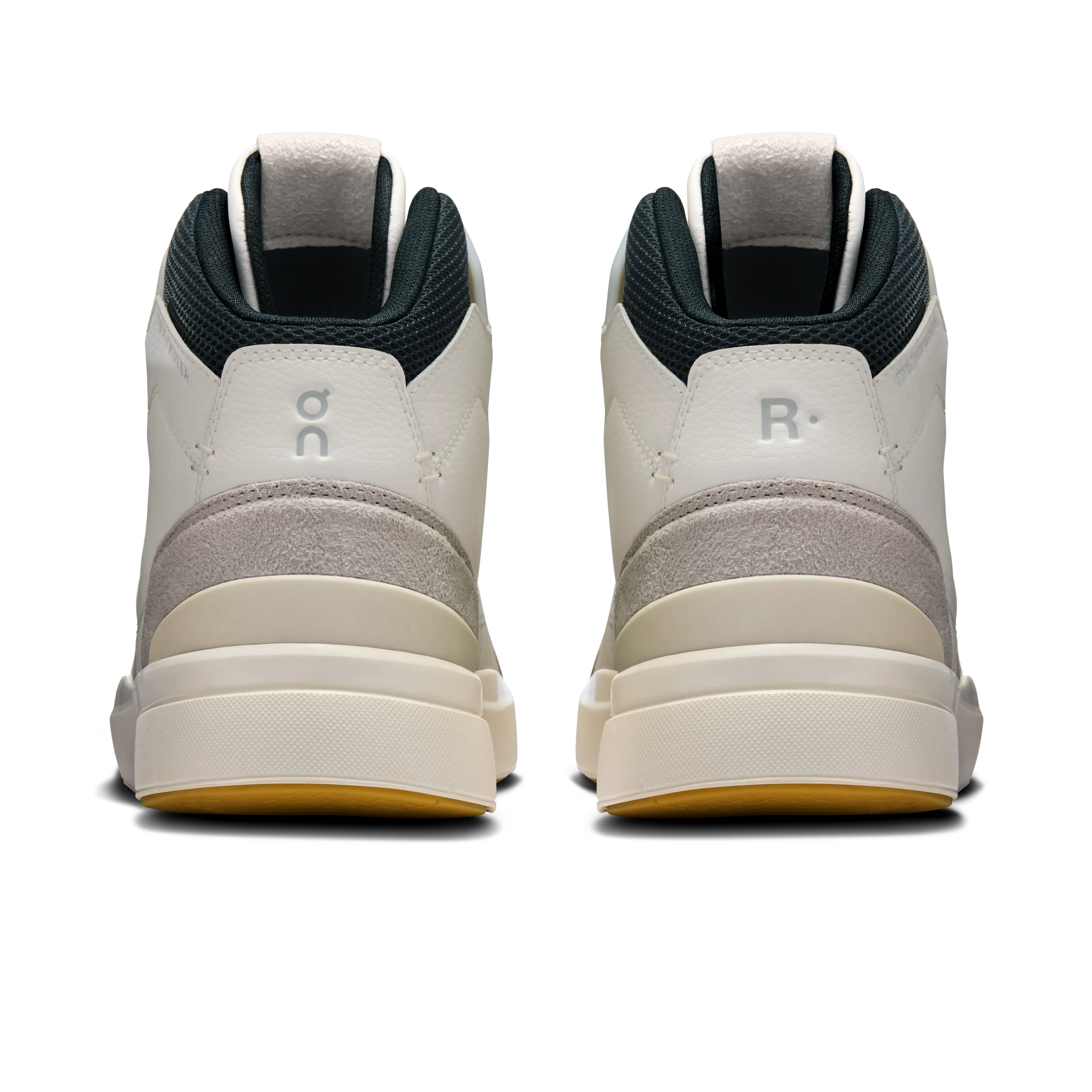 On Running Men's The Roger Clubhouse Mid Shoes - White / Evergreen