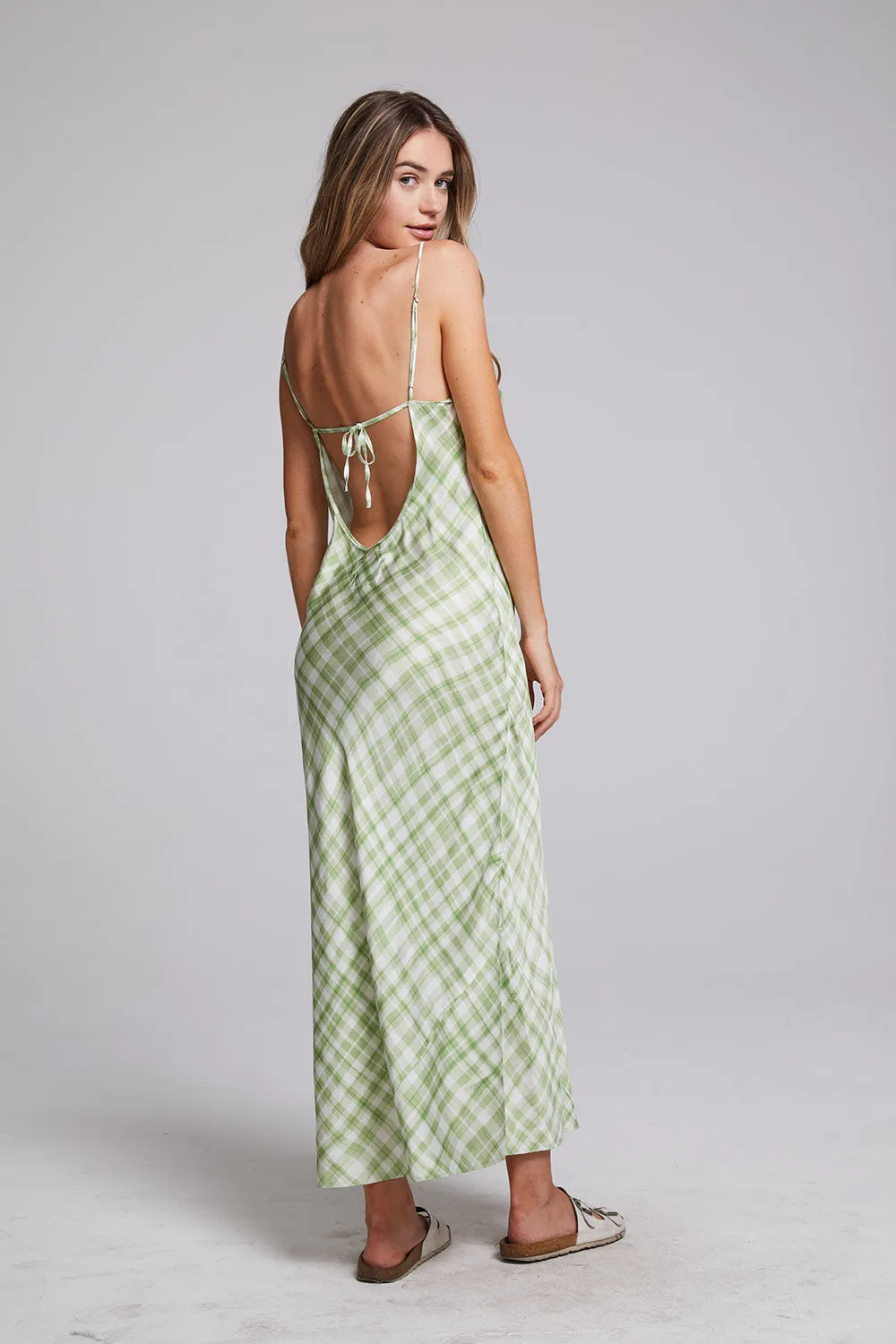 Quisisana Pistachio Maxi Dress