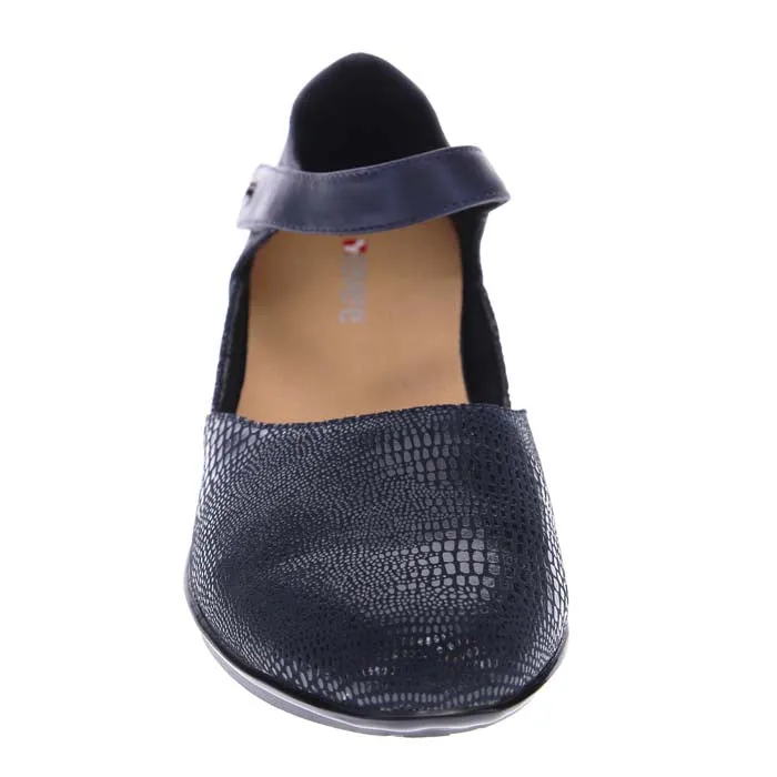 Womens Revere Osaka MJ in Saphhire/Navy Lizard